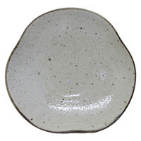 美濃陶苑 陶磁器 渕サビうのふ変形三角鉢中 28-1-3 1セット(5個入)（直送品）