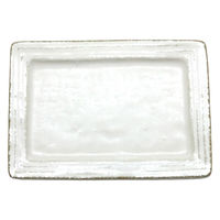 美濃陶苑 陶磁器 リム型銘々皿萩粉引 4-3-1 1セット(5個入)（直送品）