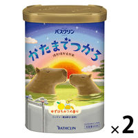 バスクリン かたまでつかろ 600g 1セット（1個×2） 湯の色 ミルキーイエロー（にごりタイプ）
