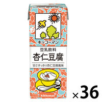 キッコーマンソイフーズ 豆乳飲料 杏仁豆腐 200ml 1セット（36本）