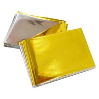 LLL エマージェンシーシートゴールド 8567BE003　１セット（6枚入り） LOGOS/ロゴス