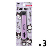 クロミ　ニュースタンダードツメキリＭ 貝印 3個