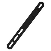 ライズクリエイション シリコンバンド ブラック(10本) R0534-D 1セット