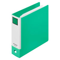 キングジム ミニリングファイル グリーン 3穴バインダー MN637ーG 1冊