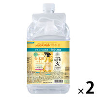 ノンスメル清水香 衣類・布製品・空間用スプレー 金木犀の香り 詰め替え 大容量 3L 1セット（1個×2） 白元アース