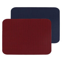 ダルトン ランチョンマット PLACE MAT HERRINGBONE SQ レッド×ネイビー 478025 1個（直送品）
