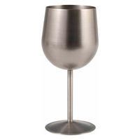 COX 350ml STAINLESS STEEL WINE GLASS M.COPPER GOLD GUN 478617 1iij