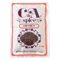 甘利香辛食品 CA 山椒(中国)W 100g 14014 1袋（直送品）