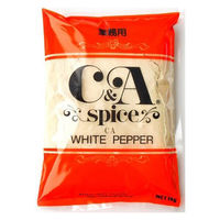 甘利香辛食品 CA ホワイトペッパー 1kg 1016 1袋（直送品）
