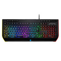 センチュリー メンブレンゲーミングキーボード CRC-GMBKRGB01 1個