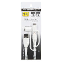 Z`[ 3Way ϊUSB^tP[u 1.2m FCTMCL-JD30_c 3in1 Cable 1