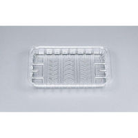 シーピー化成 透明トレー CP-90 SS 0010090003370 1ケース(4000個(100個×40))（直送品）