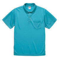 United Athle 男女兼用 4.1オンス ドライアスレチックポロシャツ ポケット付 591201