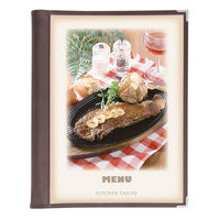 シンビ メニューブック BOLD BINDER ABW バインダークリアアメリカンA4-6P