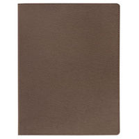 シンビ メニューブック スリムB-GLA インフォ・茶 00390359 1袋(1個)（直送品）