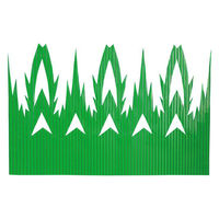 旭創業 弁当小物 大判C型バラン グリーン 500枚入 00511744 1ケース(20個(1個×20))（直送品）