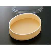 中央化学 折箱 さが野楕円 5.5寸 杉(ボ) 00526964 1ケース(300個(15個×20))（直送品）