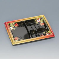 福助工業 弁当容器 箱膳23-18-1H 山水 00572526 1ケース(800個(50個×16))（直送品）