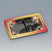 福助工業 弁当容器 箱膳23-16-1H 山水 00598072 1ケース(800個(50個×16))（直送品）