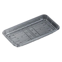 中央化学 透明トレー C-APG CSR25-14E 00599356 1ケース(800個(100個×8))（直送品）