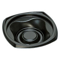 福助工業 どんぶり容器 味咲丼180H 黒 00599955 1ケース(600個(50個×12))（直送品）