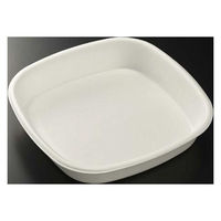 中央化学 テイクアウト容器 寿司桶折-2 白 身 (L) 00620602 1ケース(200個(25個×8))（直送品）