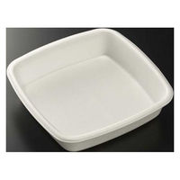 中央化学 テイクアウト容器 寿司桶折-1 白 身(L) 00626676 1ケース(600個(25個×24))（直送品）