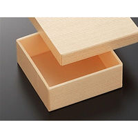 中央化学 折箱 木目 4寸折 00640198 1ケース(300個(10個×30))（直送品）