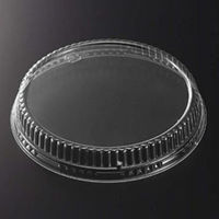 中央化学 BAKEQ 128φ 飾り蓋(OPS) 00652231 1ケース(900個(100個×9))（直送品）