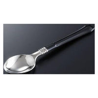 中央化学 カトラリー プラシルバーツートンスプーン単袋 00654268 1ケース(2400個(400個×6))（直送品）