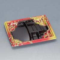 福助工業 弁当容器 箱膳23-20-1H 小町 00654342 1ケース(600個(50個×12))（直送品）