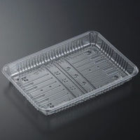 中央化学 透明トレー C-APG CSR25-18F 00659704 1ケース(600個(100個×6))（直送品）