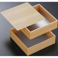 中央化学 折箱 LB-K2/158 多聞杉 共蓋付 00677414 1ケース(120個(6個×20))（直送品）