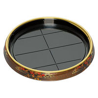 福助工業 寿司桶 新丸桶40H 金桜華 00707966 1ケース(100個(10個×10))（直送品）