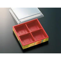 中央化学 折箱 CWH-角5-4 赤-しののめ (ボ) 00710190 1ケース(400個(20個×20))（直送品）