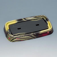 福助工業 寿司桶 舞台桶18H うるし 00735732 1ケース(150個(10個×15))（直送品）