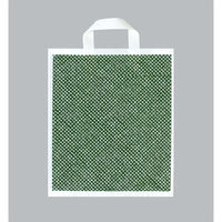 福助工業 ポリ手提袋 カルチャーバッグ しぼり柄・草 小 00762539 1ケース(500個(20個×25))（直送品）