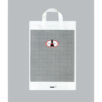 福助工業 ポリ手提袋 カルチャーバッグ ラビット 中 00762545 1ケース(500個(20個×25))（直送品）