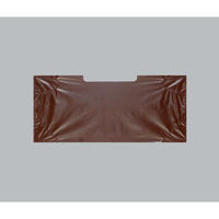 福助工業 弁当用レジ袋 キャリーバッグ ブラウン No.46 00762555 1ケース(1000個(100個×10))（直送品）