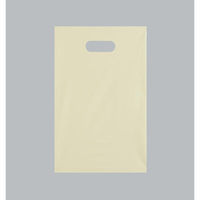 福助工業 ポリ手提袋 ニュー アームバッグ LDクリーム (SS) 00762565 1ケース(1200個(50個×24))（直送品）