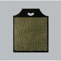 福助工業 ポリ手提袋 ハートバッグ チェック 中 00762578 1ケース(1000個(100個×10))（直送品）