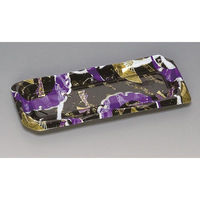 福助工業 寿司容器 花舞喜1-5.5H 彩月紫 00762827 1ケース(1000個(50個×20))（直送品）