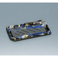 福助工業 寿司容器 花舞喜2-6H 藤扇青 00762833 1ケース(800個(50個×16))（直送品）