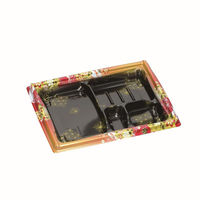 福助工業 弁当容器 箱膳23-18-1H みやび赤 00762840 1ケース(800個(50個×16))（直送品）