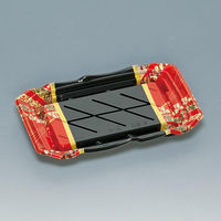 福助工業 寿司容器 旬海皿2-4H 小町 00762854 1ケース(400個(50個×8))（直送品）