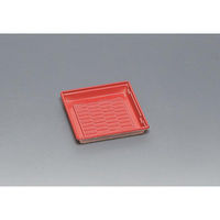 福助工業 寿司容器 新富久折 D-601H 赤杉 00762875 1ケース(1200個(50個×24))（直送品）