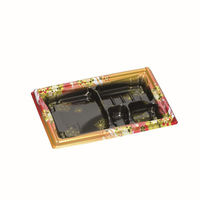 福助工業 弁当容器 箱膳23-16-1H みやび赤 00762881 1ケース(800個(50個×16))（直送品）