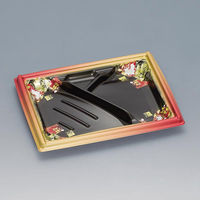 福助工業 弁当容器 箱膳23-18-4H 山水 00762897 1ケース(800個(50個×16))（直送品）