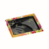 福助工業 弁当容器 箱膳23-20-5H みやび赤 00762908 1ケース(600個(50個×12))（直送品）