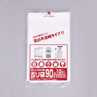 福助工業 HDゴミ袋 ポリ袋 HDN18-90 乳白半透明 00763130 1ケース(40個(10個×4))（直送品）